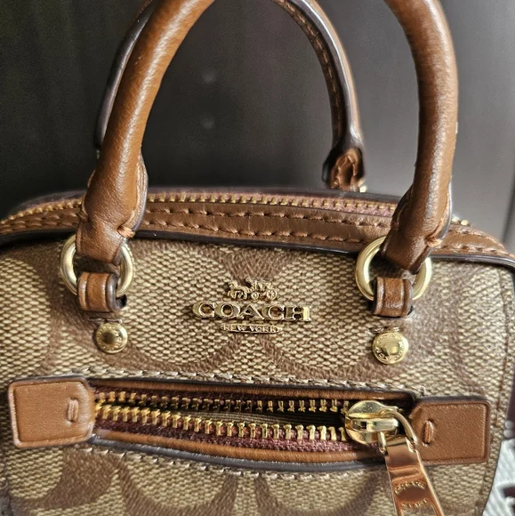 Coach Brown Bag Charm - Picture 8 of 8